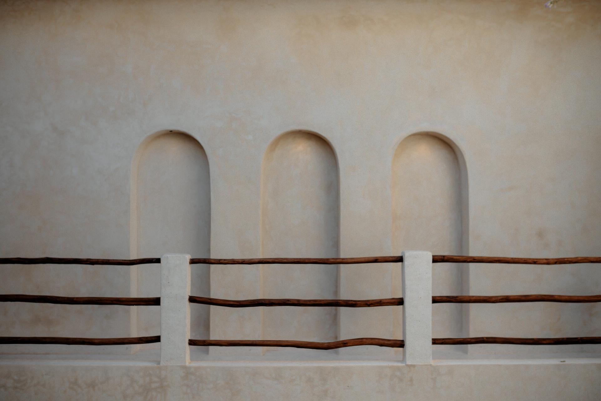 La terrasse du Riad Roca et ses arches